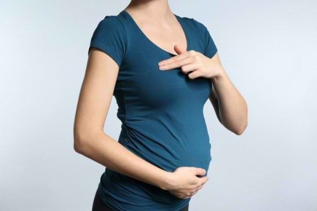  Các giai đoạn thay đổi hình dạng vú ở phụ nữ mang thai-dsuckhoe 