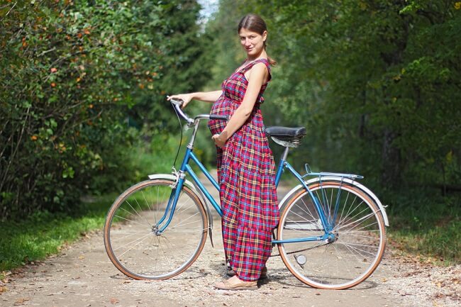  Đi xe đạp có an toàn cho phụ nữ mang thai không? -dsuckhoe 