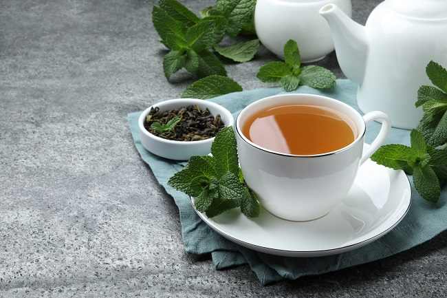  Một loạt các lợi ích của trà bạc hà đối với sức khỏe -dsuckhoe 